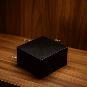 photo-output درزن(١٢ حبه) بوكس الساعه باللون الأسود