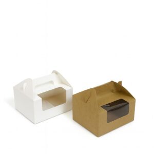 درزن(١٢ حبه) بوكس كرتوني انيق ذو نافذة شفافه امامية بالوان واحجام مختلفه