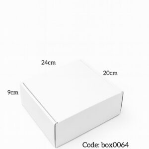 photo-output بوكس كرتوني باللون الابيض