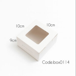 درزن (١٢ حبه) بوكس صغير لعدة استخدامات ذو نافذه امامية شفافة